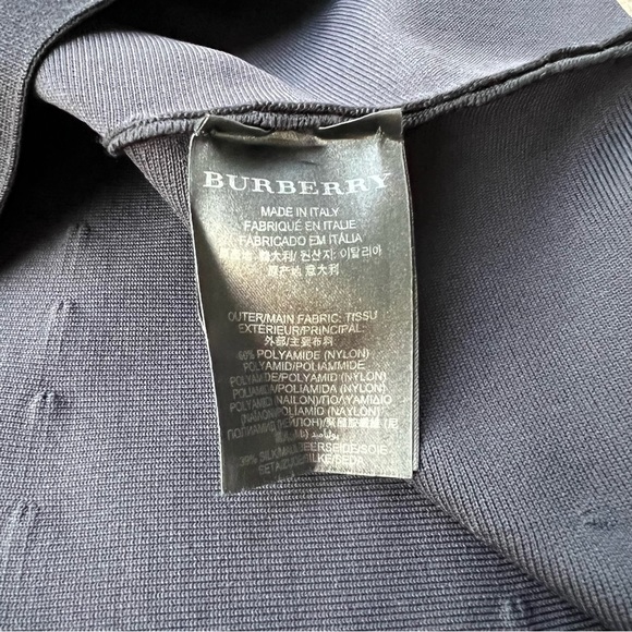 Burberry Dark blue Side Zipper Skirt - Picture 8 of 8